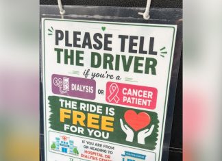 A Sign Of Hope On Stormy Streets: Driver Inspires With Free Rides For Patients