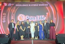 Sun Life recognized at HR Excellence Awards for commitment to employee experience and workplace excellence Sun Life HR team led by Michelle Cordero-Garcia, Chief Human Resources Officer of Sun Life Philippines